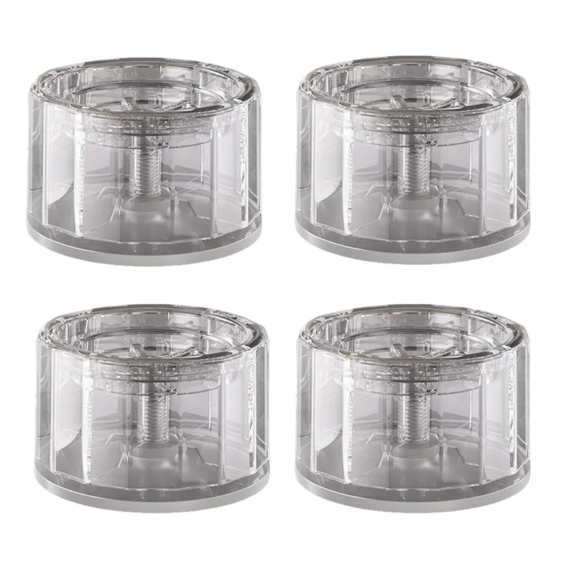 【รีบ】แผ่นรองเท้าเครื่องซักผ้า 4X เครื่องซักผ้าการสั่นสะเทือนโอนไม่ลื่นช็อกและแผ่นตัดเสียงรบกวน Forwasher