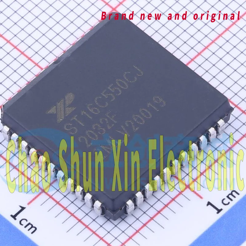 10Pcs St16C550Cj44Tr-F Brand New Original Plcc-44 St16C550Cj