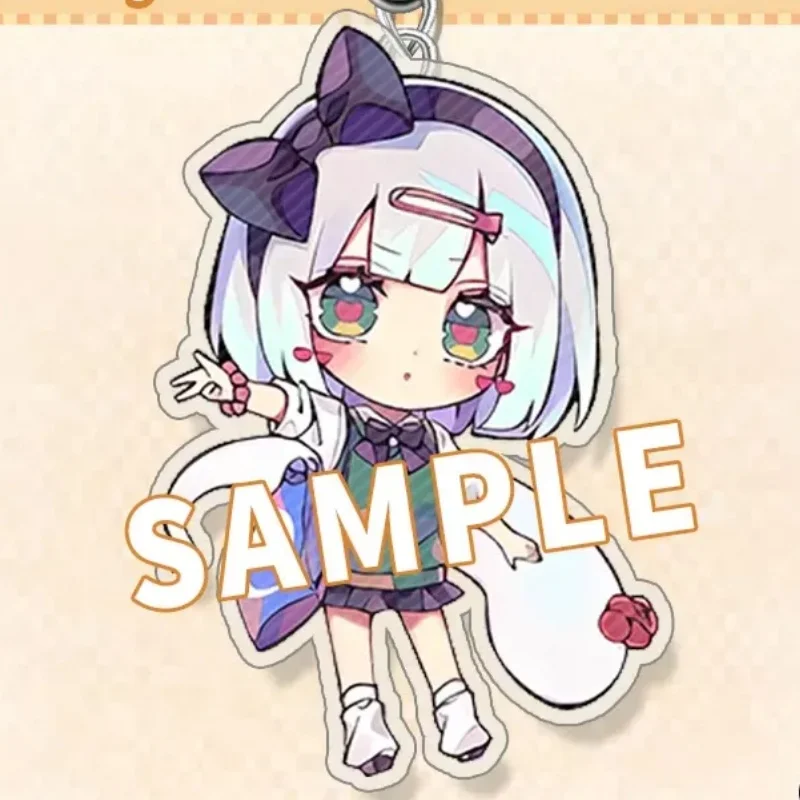 Gift Touhou Project Acrylic Pendant Keychain Anime 6CM Patchouli Knowledge,Marisa Kirisame,Reimu Hakurei Cell Phone Pendant