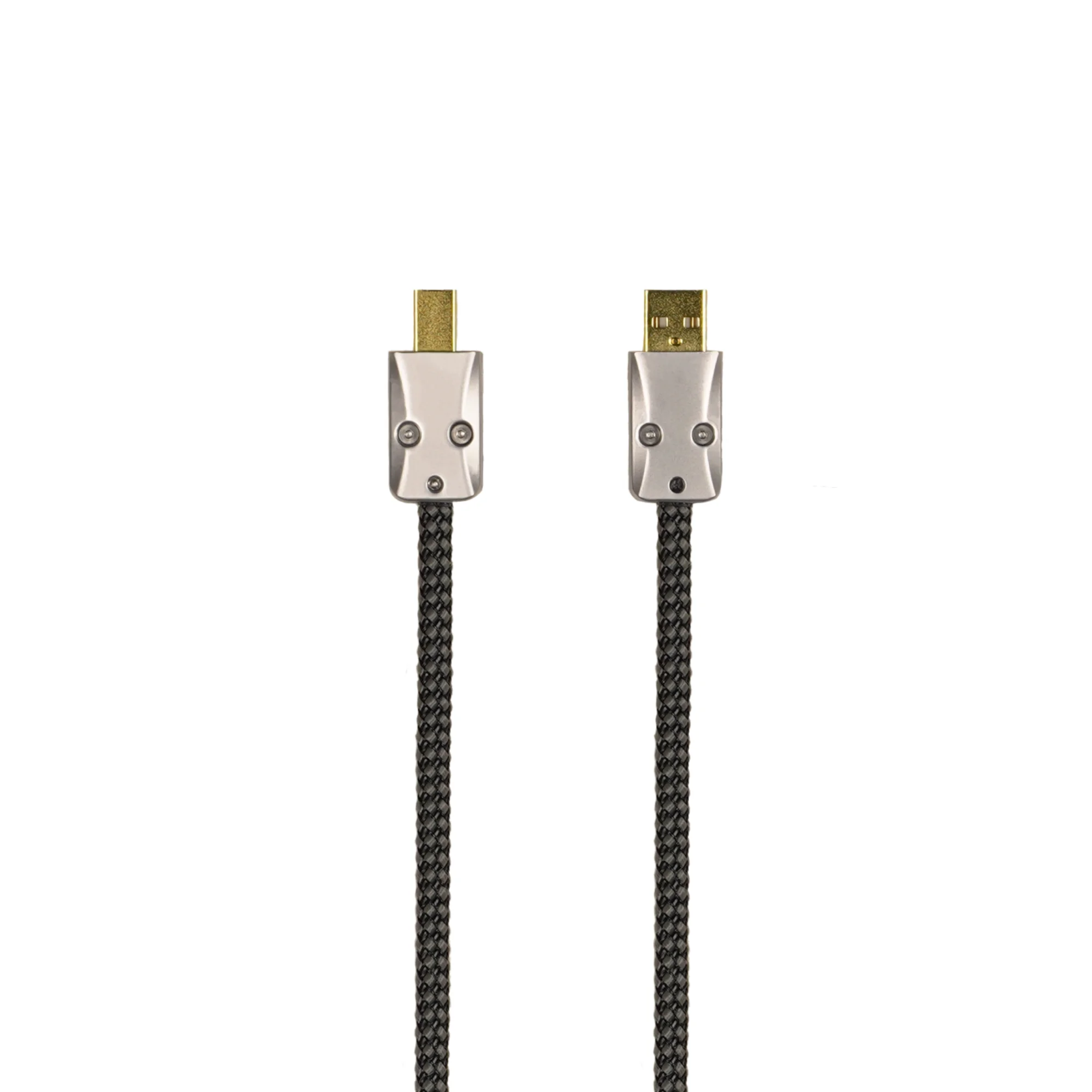 

AVplay AV-0812 99.99% 4N Sterling Silver USB Type A to Typr B to Type C Interwork Cable PC Phone HiFi DAC DDC Digital Data Cable
