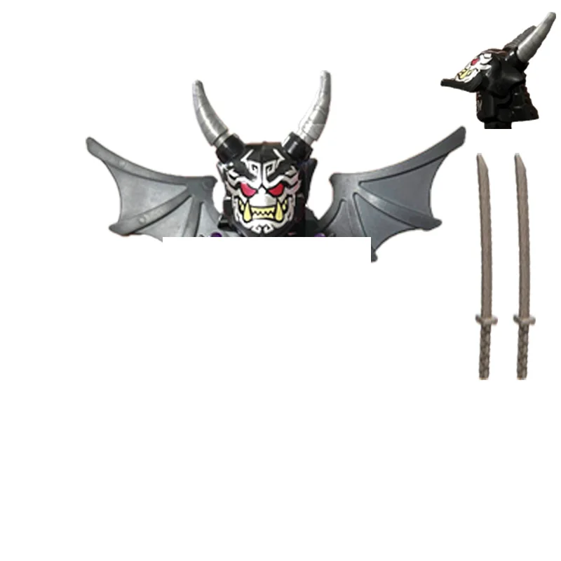 Ninja Building Blocks Lloyd Ghost Form Four Arms Plus Garmadon Minifigures Educational Toys for Boys