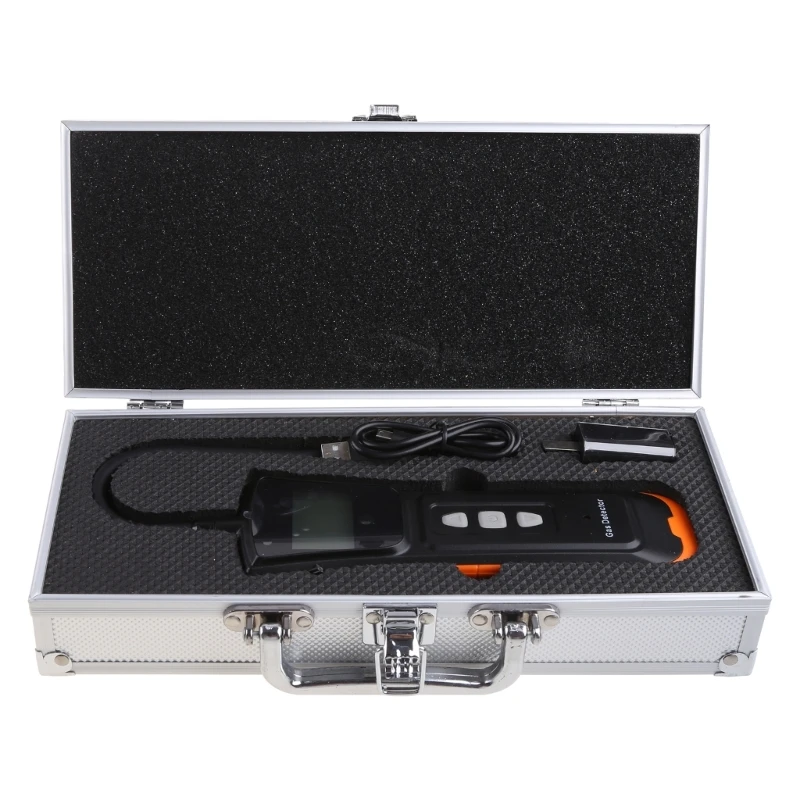 

Digital Gas Detector Portable Propane & Natural Gas Leak Tester Combustible Gas Sniffer Sound/Visual/Vibration