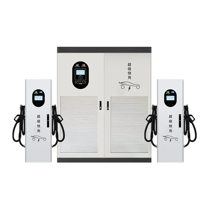 

20kW EV Charging Station with Type 2 Connector, Level 2 Wall-Mounted Electric Vehicle Charger, Smart LCD Display & RFID Access
