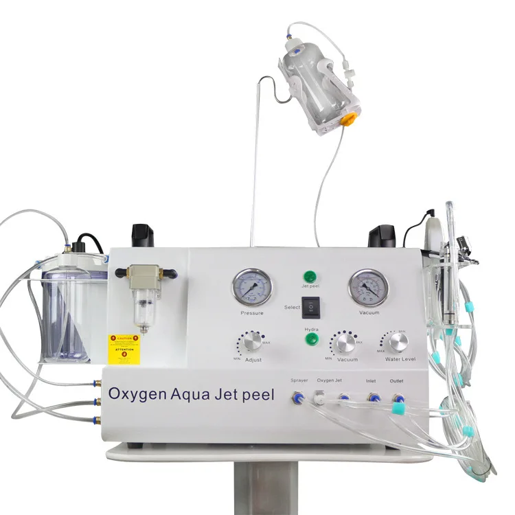 5 In 1 Oxeygen Aqua Jet Peel Micrtrodermabrasion Cleansing Hydrodermabrasion Jet Perl Machine for Acne Removal