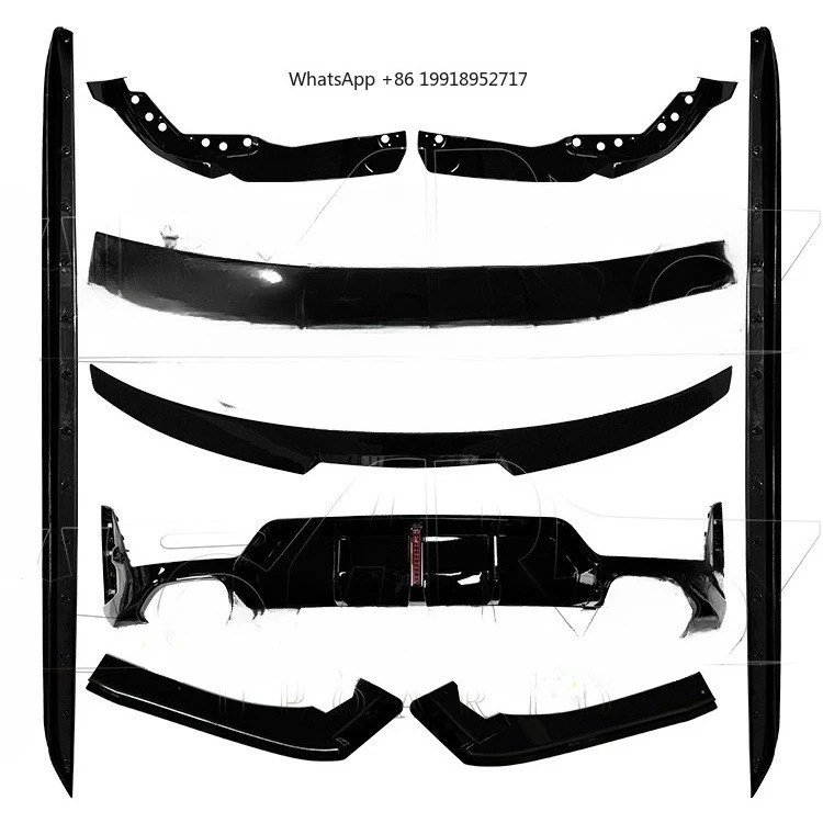 Haosheng Full Bodykit Plastic Facelift Complete Car Body Kits Replacement Carbon Fiber Look Body Kit for BMW 3 Series G20 JJ199