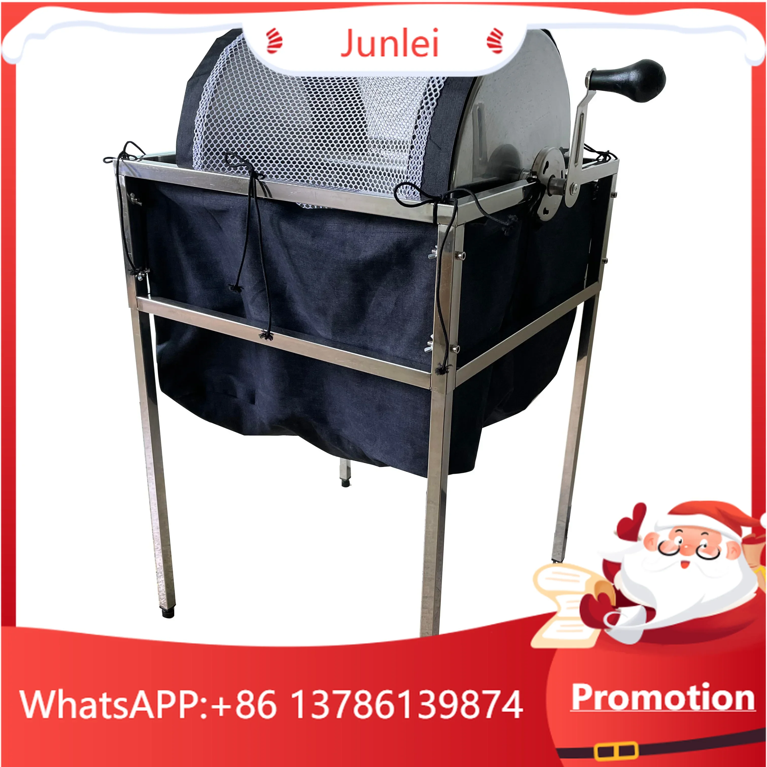 

Hydroponic plant leaf bud Trimming Pollen Sieve Sifter kief tumbler machine
