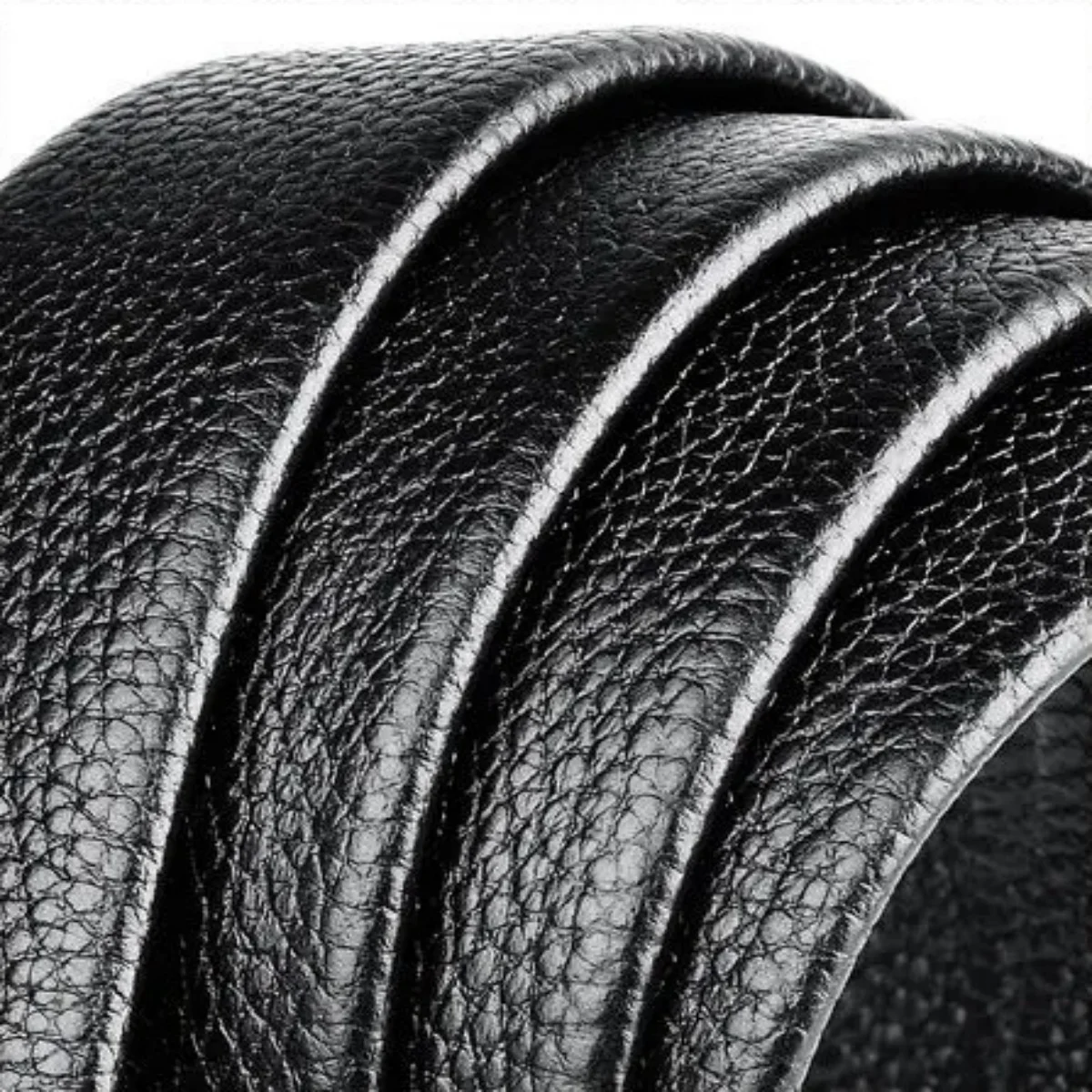 belt for men to give to dad, alloy automatic buckle belt,  business youth leather pants belt