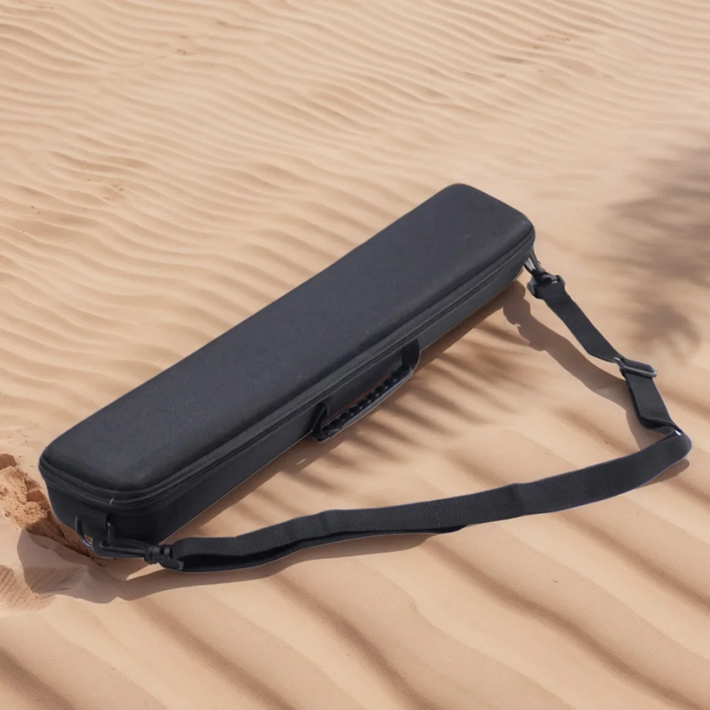 حقيبة الصيد المحمولة مع حزام الكتف الصيد رود السفر حمل حقيبة إيفا للصدمات قصبة صيد خشبية حقيبة التخزين لأدوات الصيد