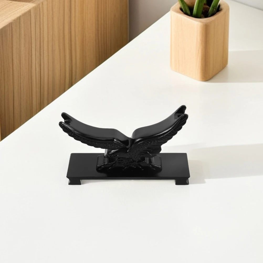 

Sword Stand Display Rack Craft Pendant Eagle Shaped Resin Holder Desktop Bracket
