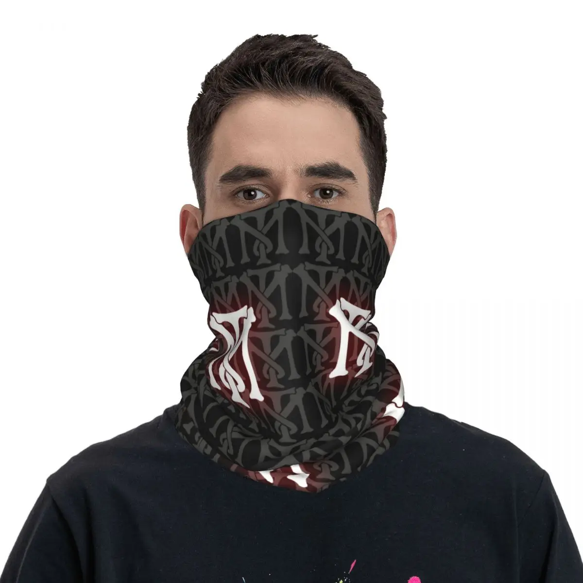 Luminous Scarf Neckerchief คอ Face Mask โพลีเอสเตอร์