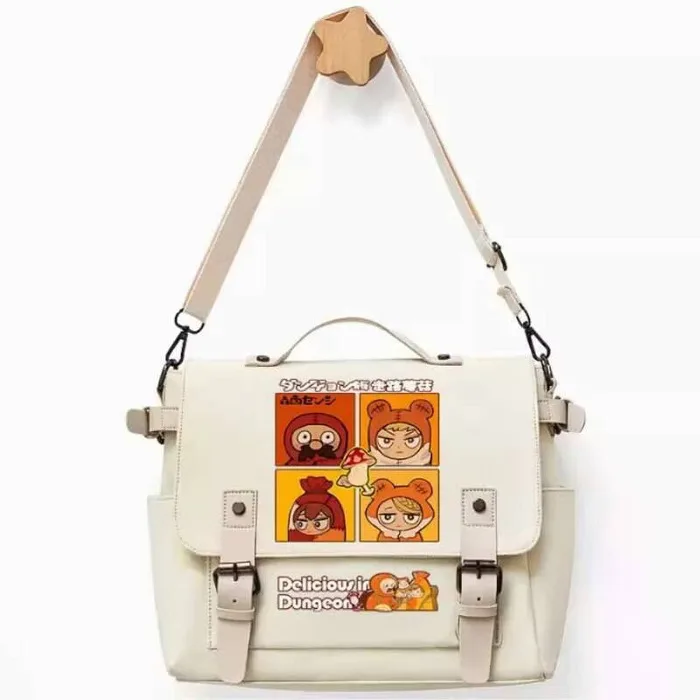 

Anime Delicious In Dungeon Cosplay Casual Oxford Messenger Schoolbag Shoulder Bag Student Teenager Gift B1633 Anime