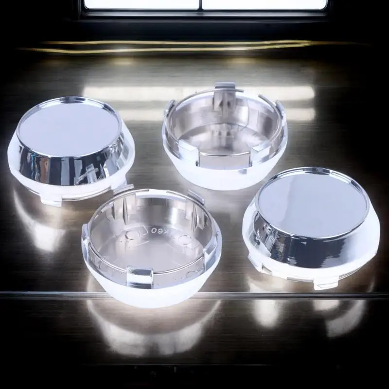 4Pcs Rim Center Cap 60mm/2.36" OD 56mm/2.2" ID For NEX-O Wheels MK009 #481K60 I40 16" Wheel Tyre Rim Hub Cap Cover