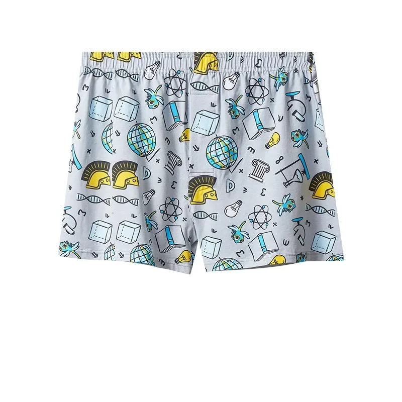 Мужские боксеры, хлопковые брюки Aro, летние тонкие мужские пижамные штаны, пляжные штаны, дышащие боксеры для мальчиков
