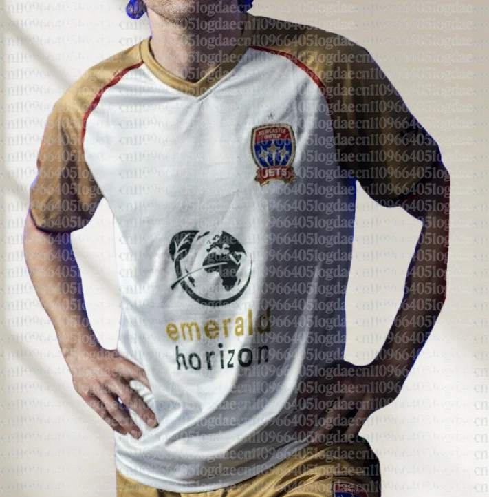 Newcastle Jets A-League Football Jersey Adultchildren's Quick Drying T-shirt Y2K Top Suitable for Daily and Training Wear