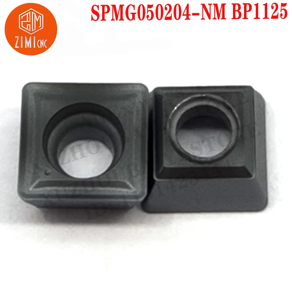 SPMG050204-NM BP1125 SPMG 050204 إدراجات كربيد تحول أدوات القاطع أدوات CNC شفرات أدوات القطع الميكانيكية مخرطة معدنية SPMG