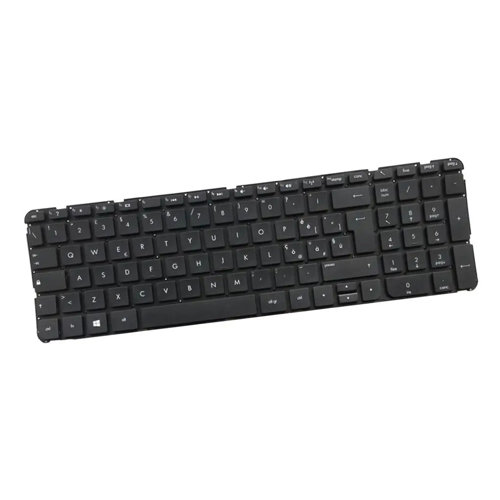 Italian Layout Keyobard Without/ for 15 15-B 15t- Desktop Black