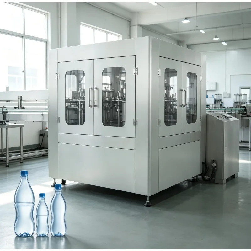 Bottle Water Production Line Automatic Liquid Filling Production Line for New Water Factory Customized
