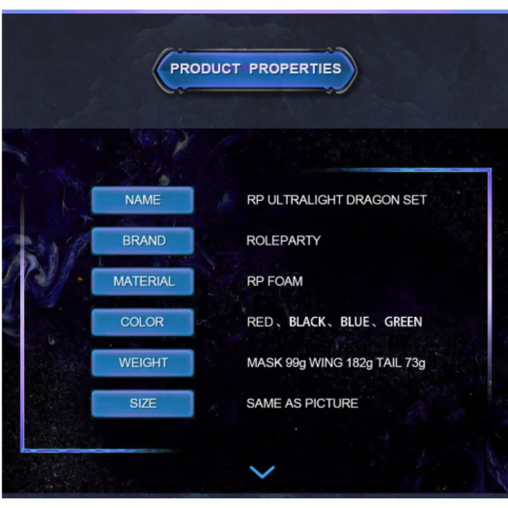 Halloween nieuwe verbeterde ultralichte drakenkostuumset - kinderfeestdecoratie met drakenmasker voor cosplay