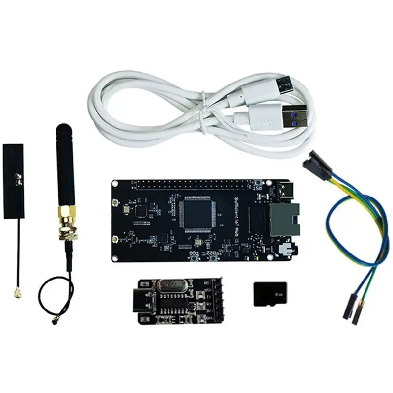 DTB7 T113 Development Board Sufficient IoT Hub for Linux System, Dual-Core A7 1GHz 128MB DDR3, LoRa Wi-Fi Bluetooth 863-928MHz,