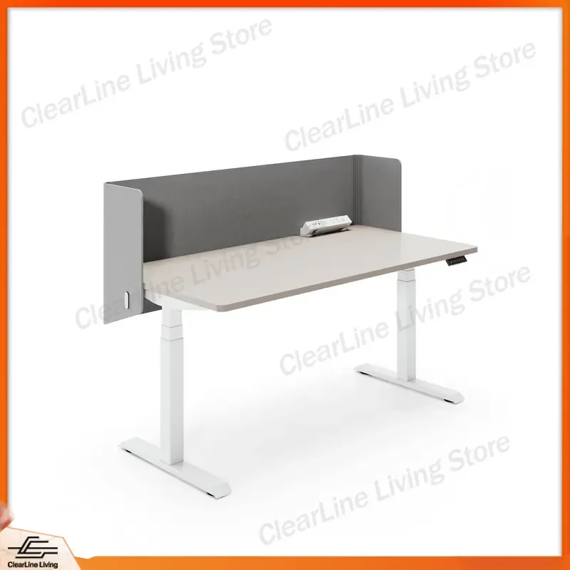 Modern Desk with Ergonomic Height Adjustment and Convertible Features for Home Office Study Table Computer Workstation