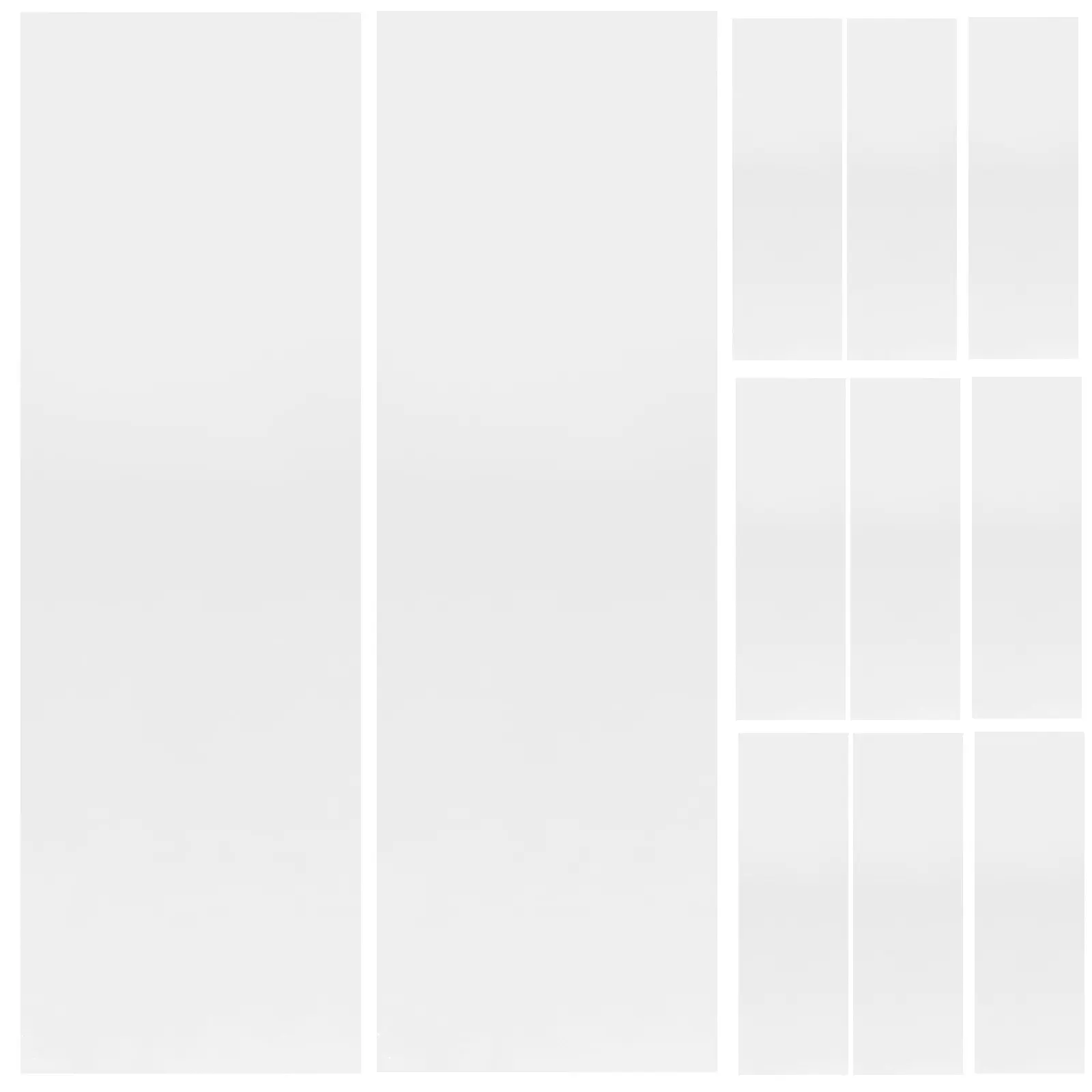 50Pcs Hair Highlighting Sheets Salon Grade Foiling Sheets for Hair Coloring Dye Separation Scalp Protection Soft Comfortable