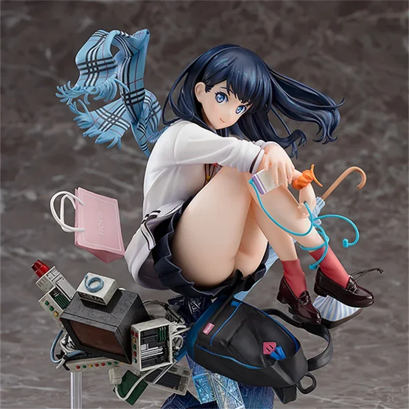 

18 см SSSS Gridman Аниме Фигурка Takarada Rikka статуя ПВХ GK Статуэтка Женская настольная игрушка подарок