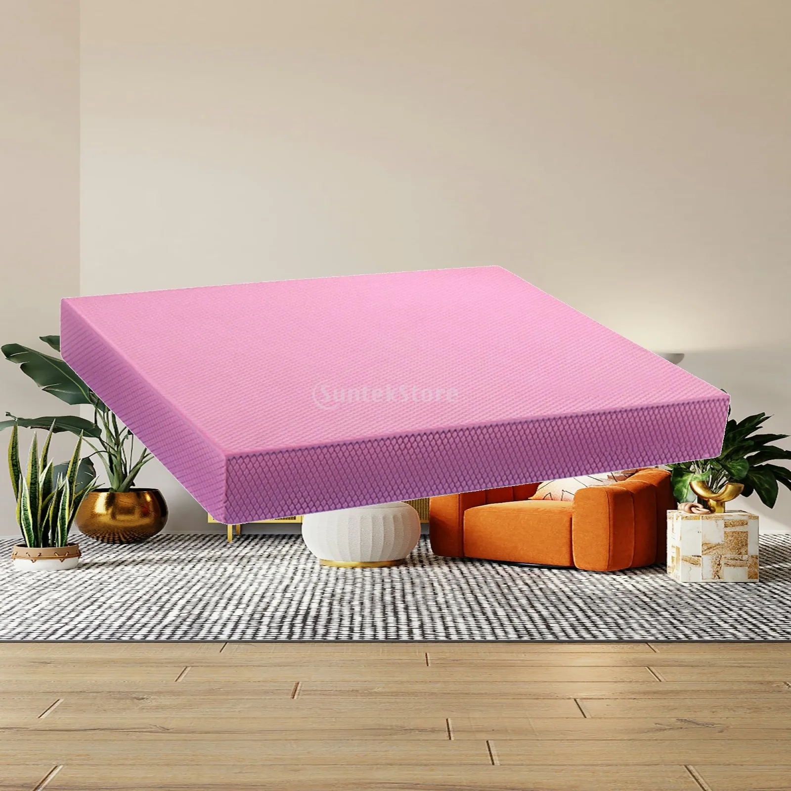 

Balance Pad, Yoga Cushion Exercise Mat, Knee Pad for Fitness and Stability, Stretching, Pilates, Core Trainer