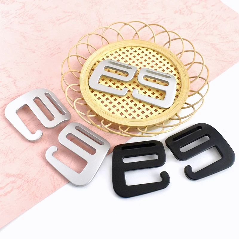 

10/20Pcs 20/25mm G Hook Metal Buckles for Backpack Pet Collar Tri-Glide Clasp Webbing Strap Adjust Buckle Hardware Accessories