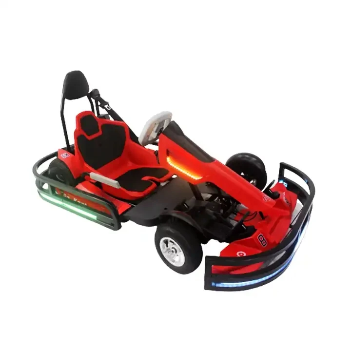 High Speed Go Cart Electric Karting Car Thickened Plastic Frame Electrico Gokarts Buggy Go-karts for Adults