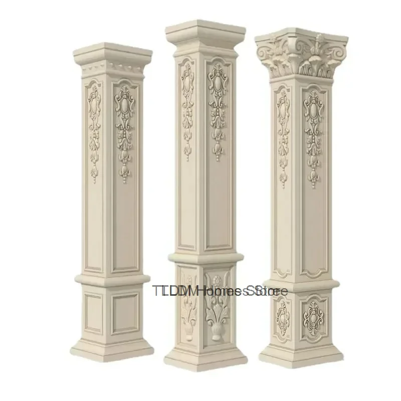 

Roman Column Mold for Home Garden Buildings Square Column Antique Various Patterns Mold Full Set of Square Villa Gate Pillars f