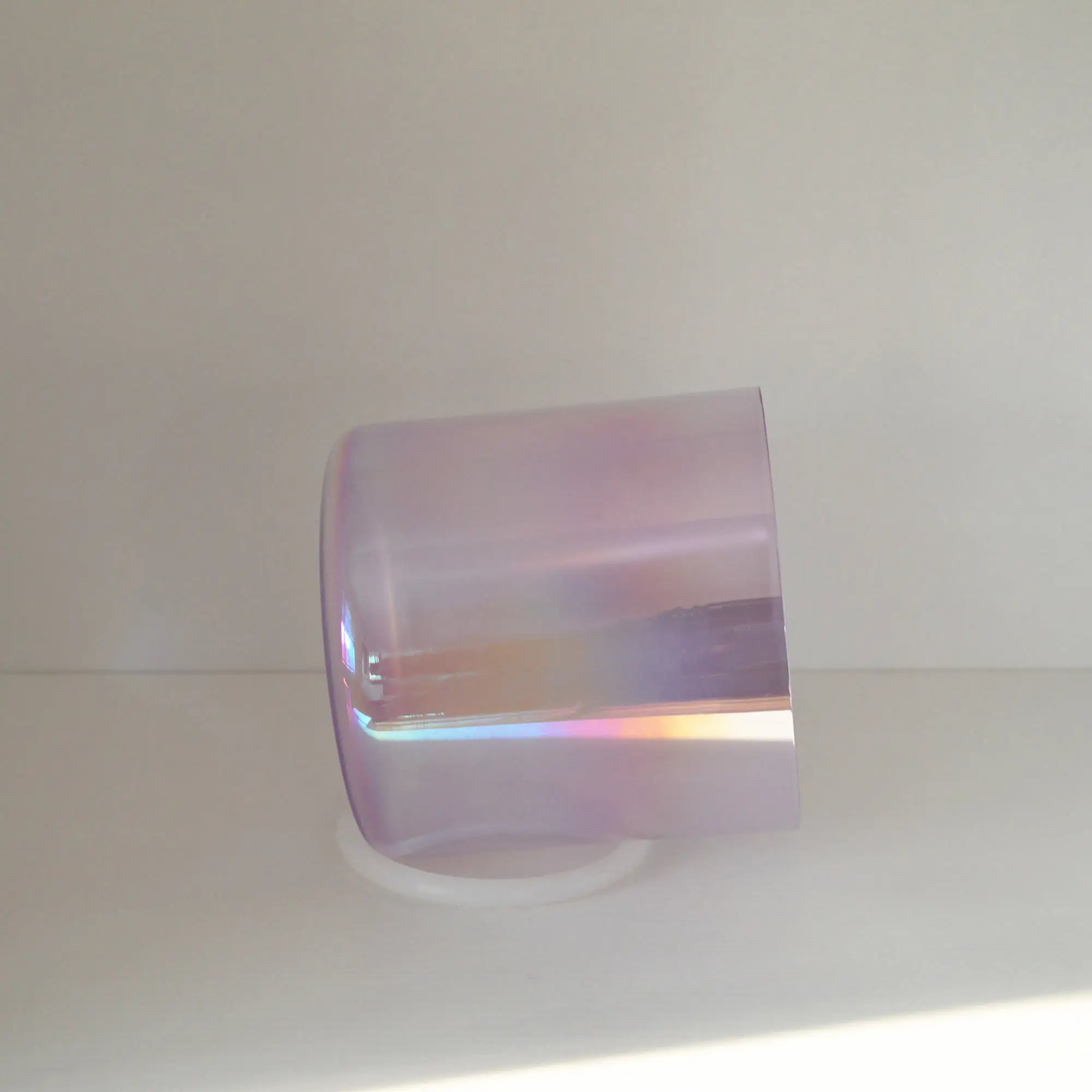Factory Direct Crystal Singing Bowls for Healing Sound Bath Aurora Pearl Purple Crystal Sound Bowl Deep Meditation Instrument