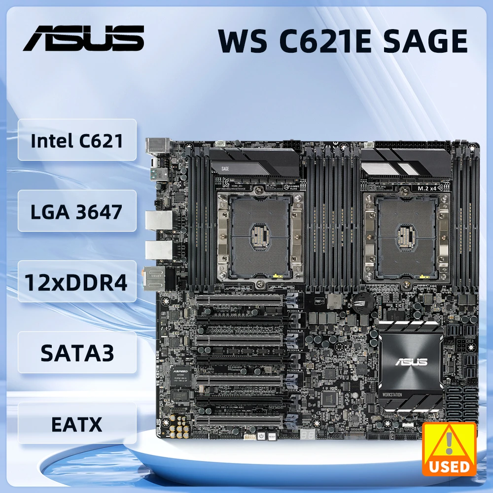 ASUS WS C621E SAGE PRO WS C621-64L SAGE/10G workstation