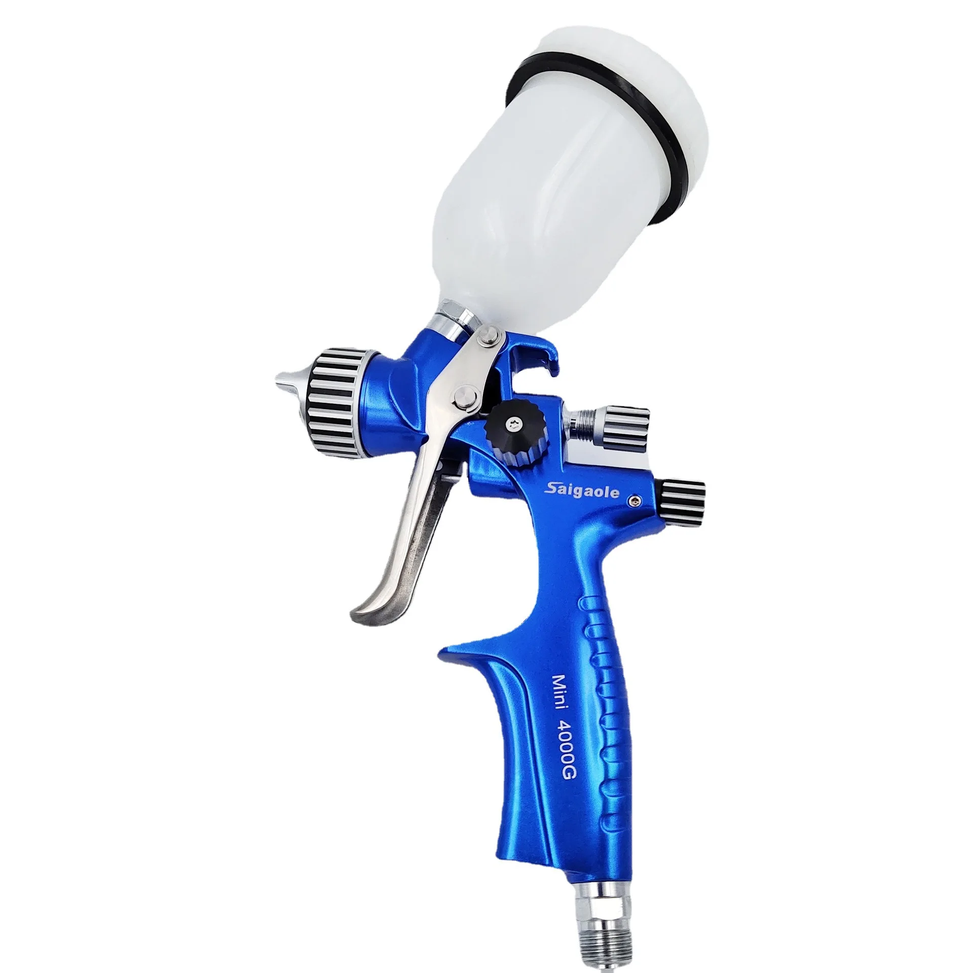 Paint spray gun Mini4000G high atomization 0.5 0.8 1.0 1.2 caliber mini car repair spray gun Saigaole Pneumatic tools Colour