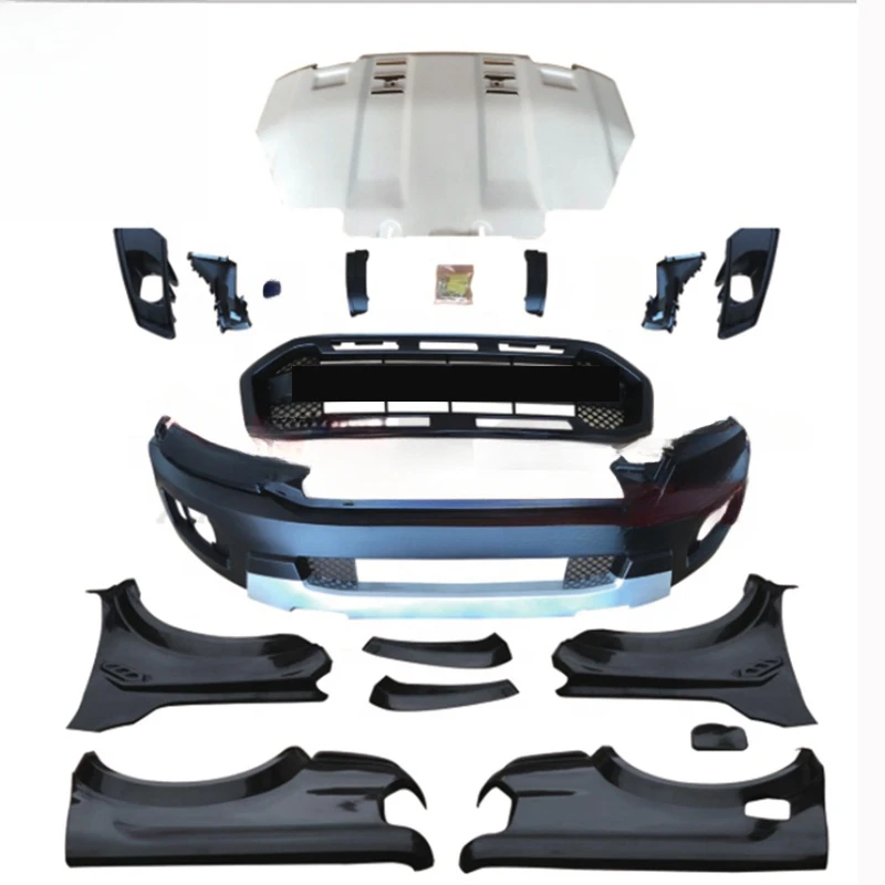 High Quality 4X4 Pickup Front Bumper Facelift Upgrade Body Kit Offroad Exterior Modified Replacement Accessories
