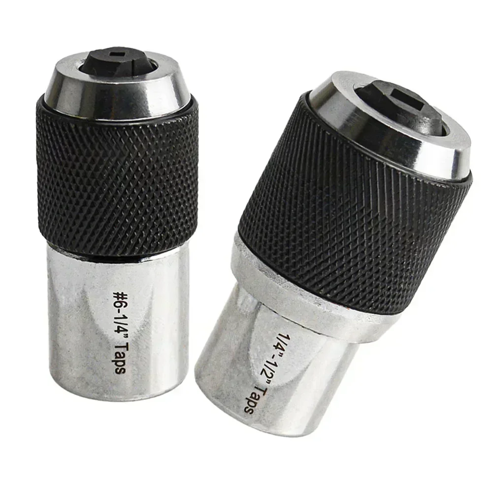 1 個タップソケット 6-1/4 インチ 1/4-1/2 インチソケットアダプタタップ抽出ソケット調整可能なジョー抽出ツールタップリーマー用