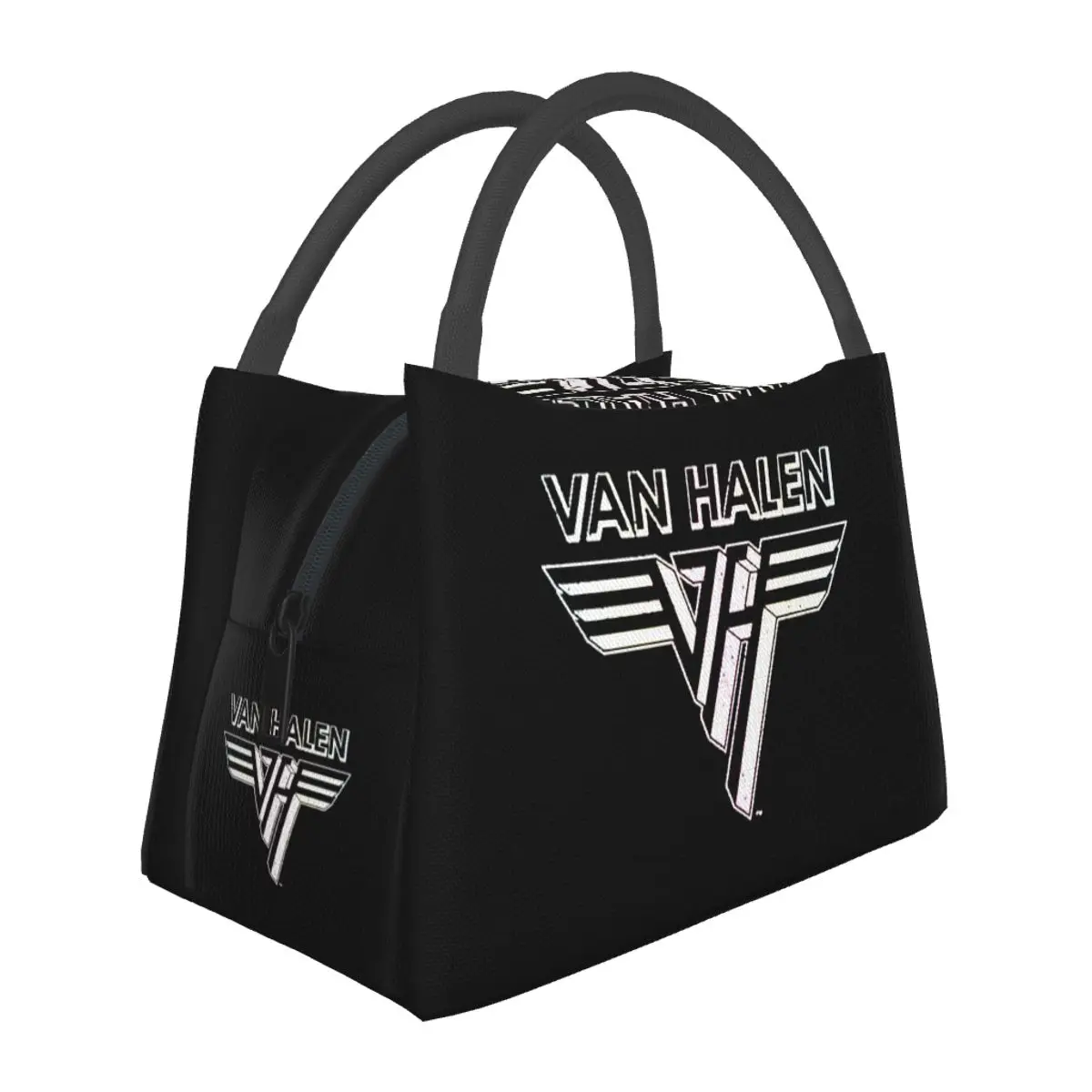 

Van Halen 5150 Logo Insulated Lunch Bag for Women Bento Storage Food Boxes Portable Container Cooler Thermal Lunch Box Tote