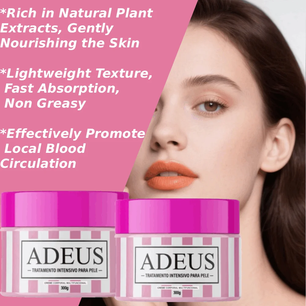 Adeus Body Warming Cream with Natural Plant Extracts, Gently Nourish the Skin Improve Dryness and Tightness Caused by Colds