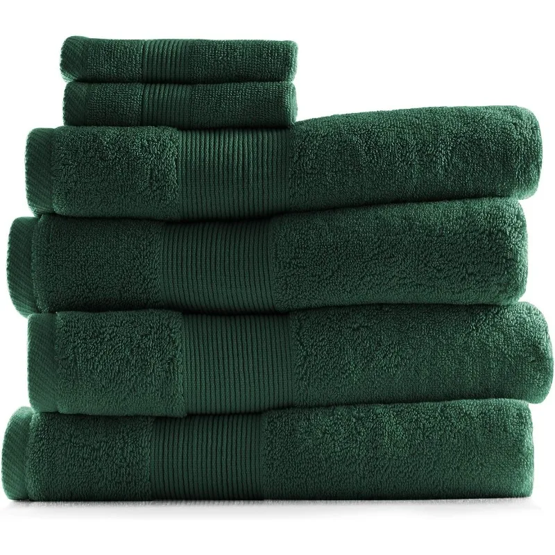 

& Harbor Bath Towels for Bathroom - 100% Ring Spun Cotton Luxury Bathroom Towels - Ultra Soft & Highly Absorbent, Bath To