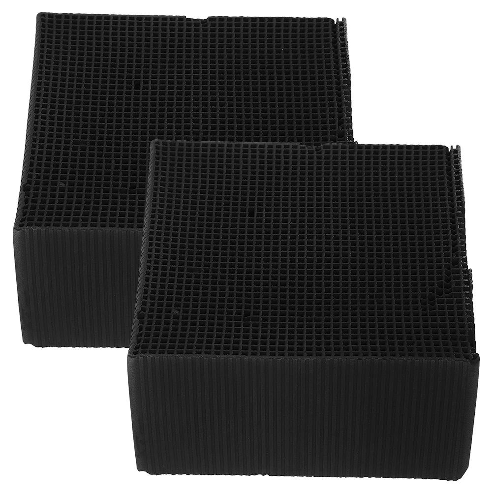 

2pcs Activated Carbon Filters Compact Fish Tank Accessories Water Filter Media Aquarium Supplies Household Cubes Pet Goods