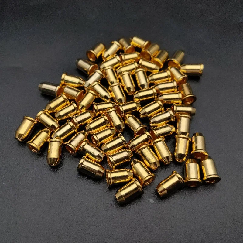 

60pcs Guitar String Mounting Ferrules Bushing Electric Guitar Bridge string retainer Black Gold Chrome