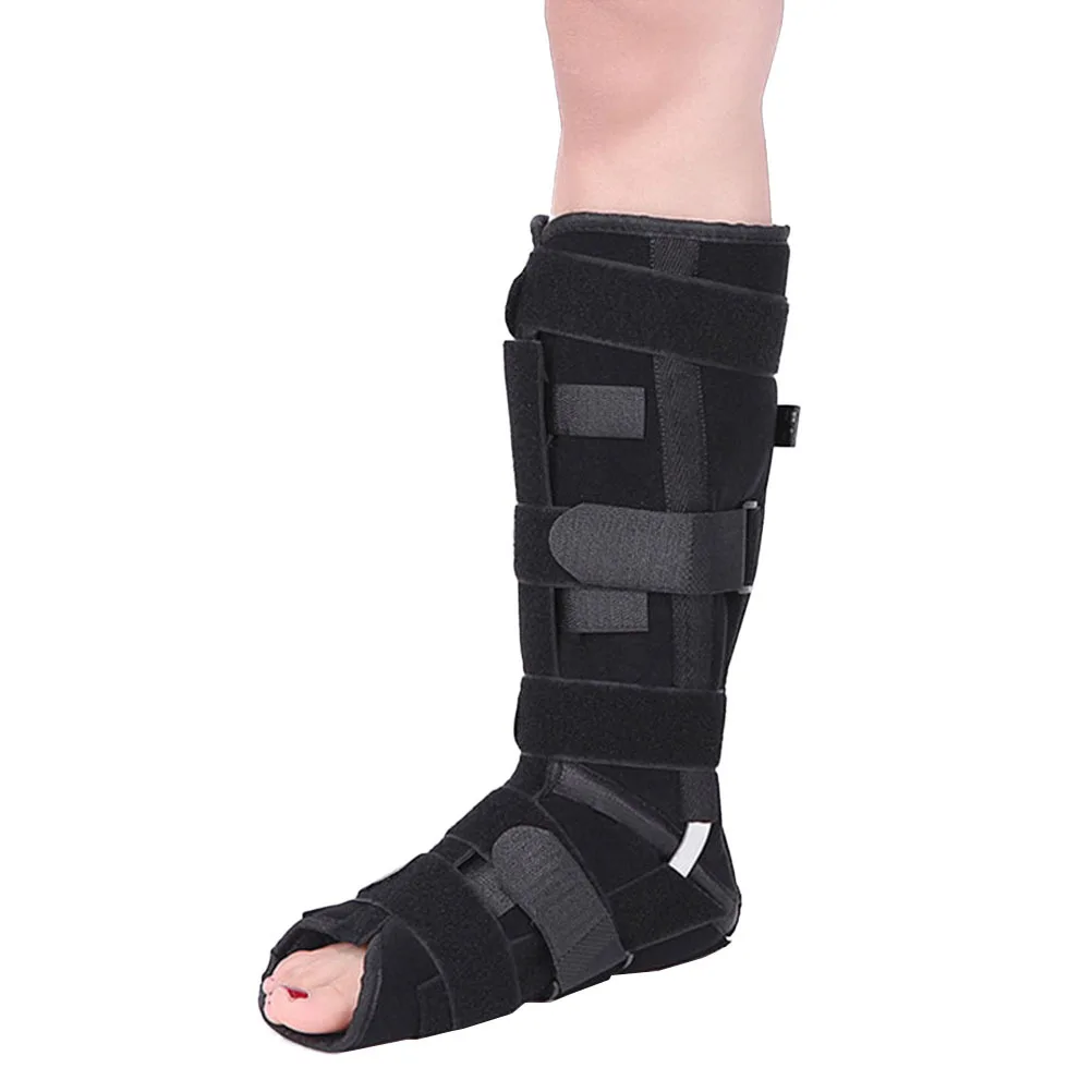 

Steel Plate Ankle Brace Fixed Sports Support Aluminum Alloy Support Breathable Adjustable Splint for Sprain Size M