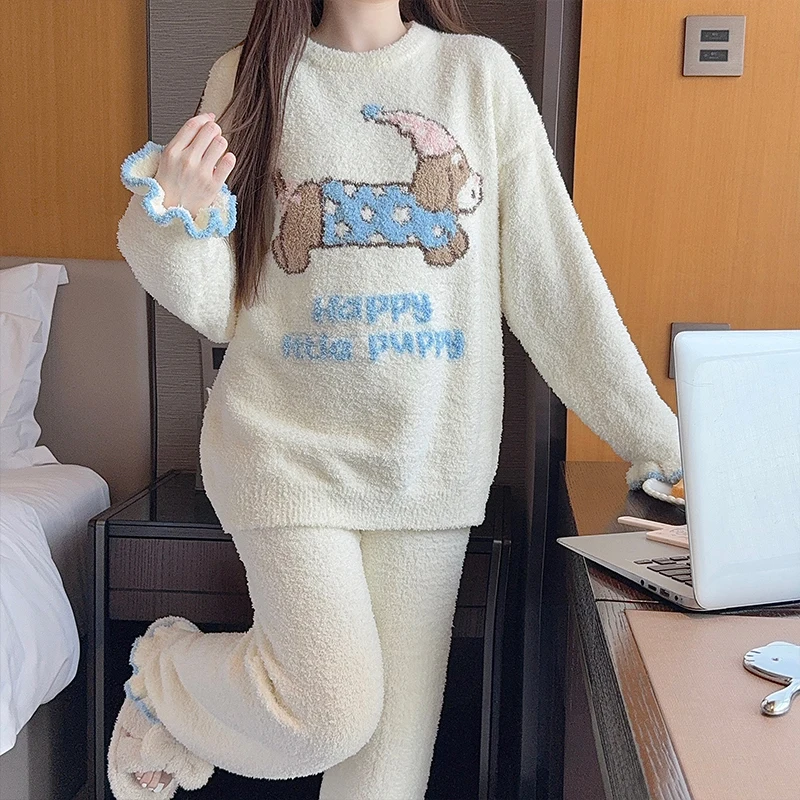 

Комплекты пижам для женщин: сезонные, из хлопка и полиэстера, в полоску, с короткими рукавами, с карманами, шорты-бермуды, дышащая и удобная ночная одежда для офиса (OL)