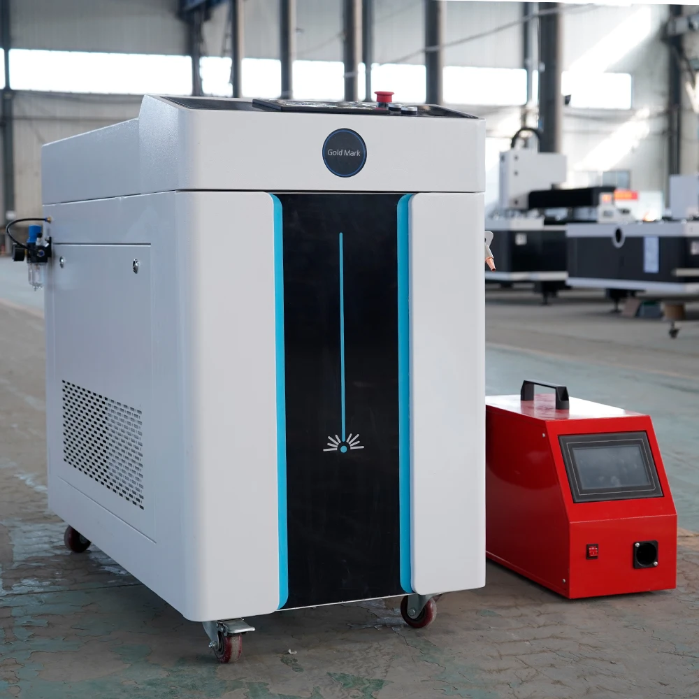 GOLDMARK Laser Welding Machine 3kw Fiber Rotary Light Duty Handheld