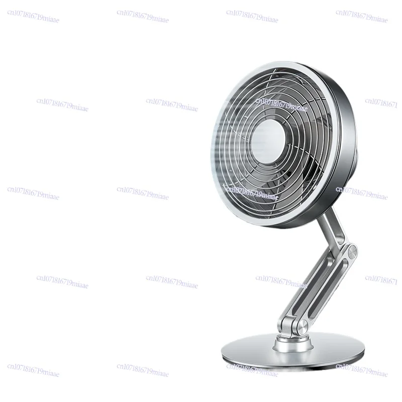 

High-end metal desktop stand small fan silent desktop usb rechargeable office bedroom portable