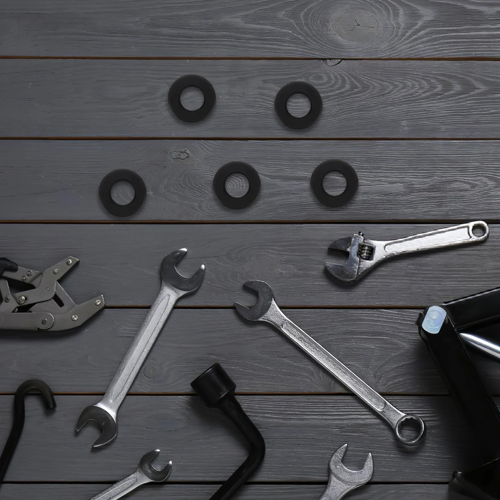 

20Pcs Automotive Insulation Pad Hood Corner Protector Rubber Bumper Stopper Vibration Dampener Enhanced Driving Comfort Engine