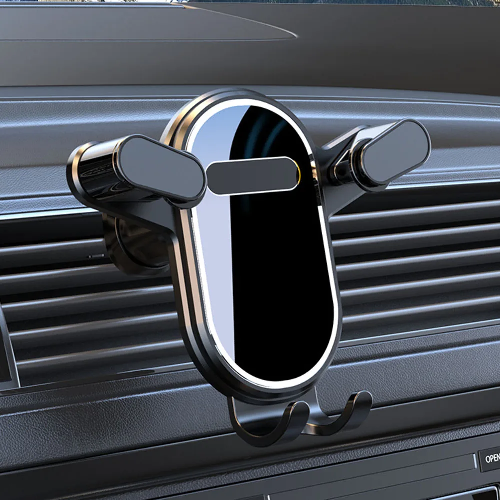 

Driving Use Navigation Assistance Car Phone Mount Phone Gravity Bracket 360 Degree Rotation Compact Phone Bracket