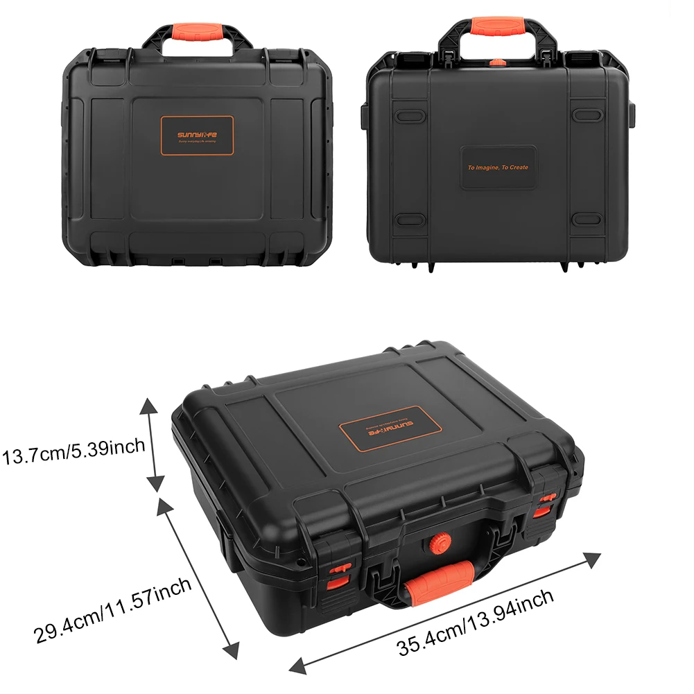 Explosion-proof Case For DJI Flip Drone RC 2/RC-N3 and Batteries Hard Shell Protective Case Bag For DJI Flip Drone Accessories