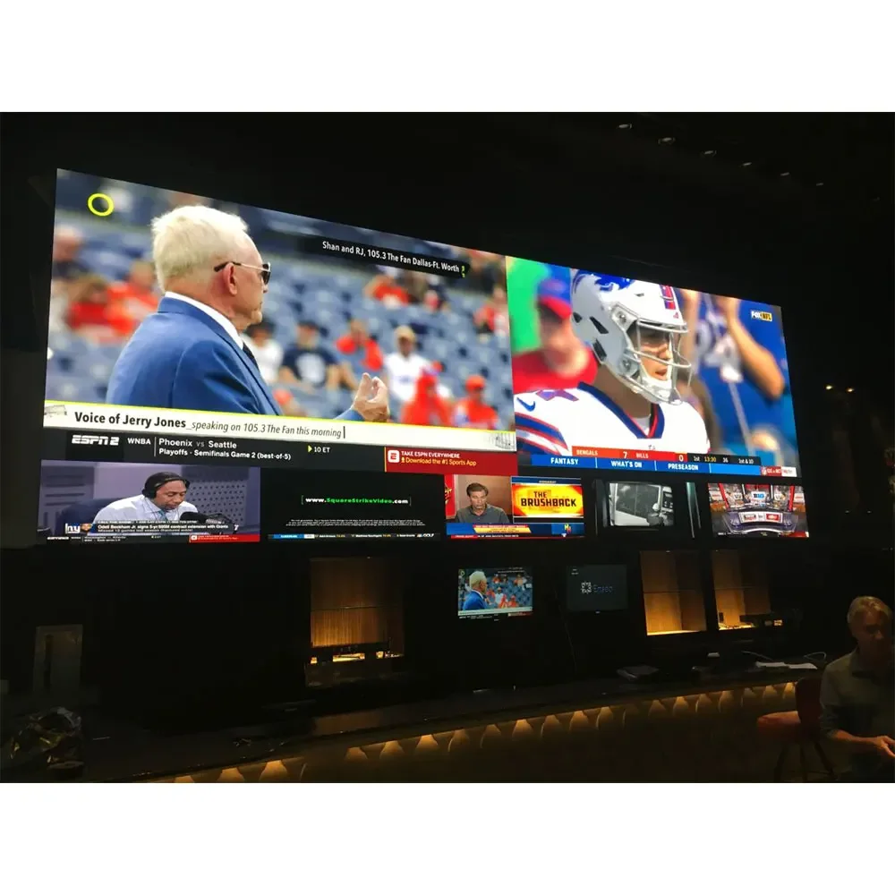 P2.5 3-in-1 SMD Die Casting Cabinet HD Indoor Full Color LED Video Wall Panel Commercial Fixed Display Screen