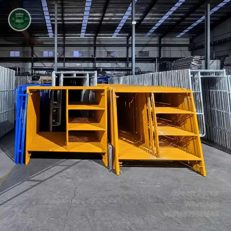 Cost-Effective H-Beam Scaffolding Structure – Structural Steel Tower for Building Erection and Renovation