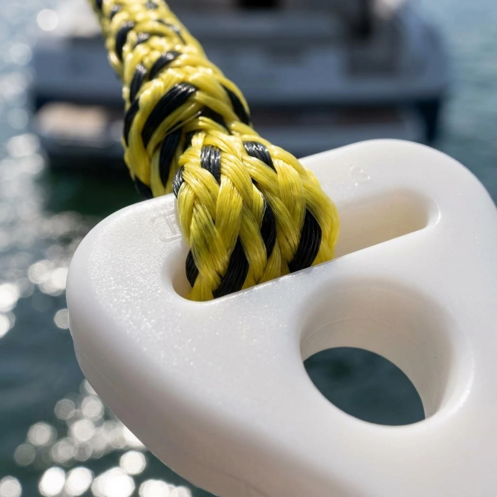 Towing Rope Connector Plastic Towable Rope Connector Heavy Duty Quick Connection for Boating